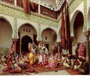 unknow artist Arab or Arabic people and life. Orientalism oil paintings 137 Germany oil painting artist